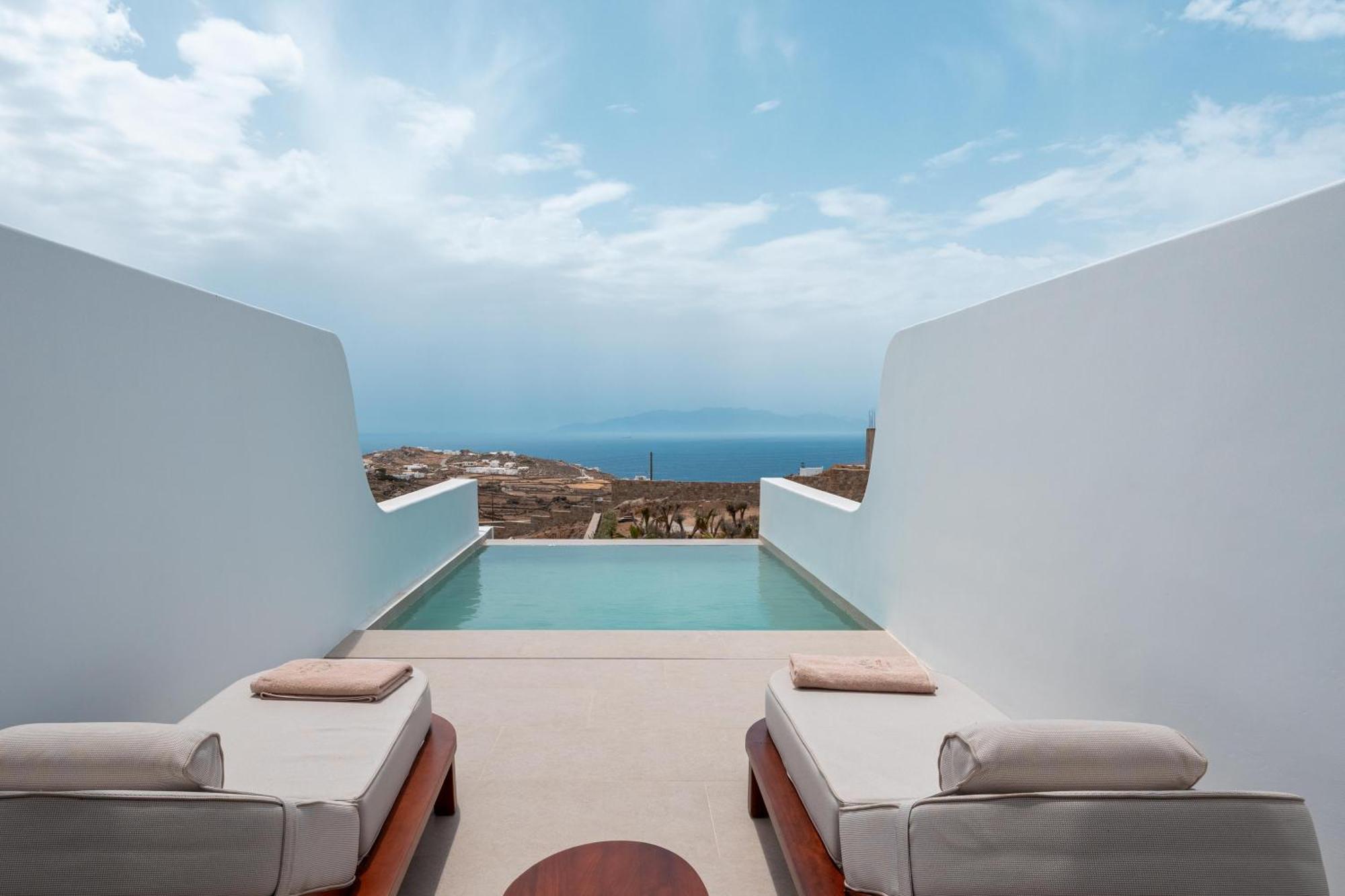 Muse Of Mykonos Luxury Suites Mykonos Town Екстер'єр фото