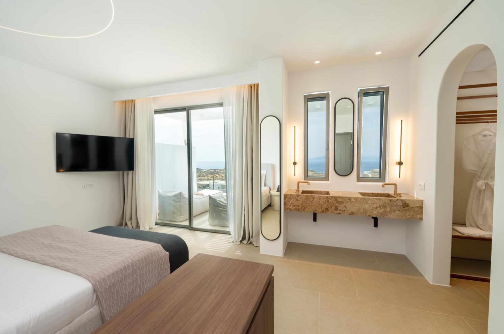 Muse Of Mykonos Luxury Suites Mykonos Town Екстер'єр фото