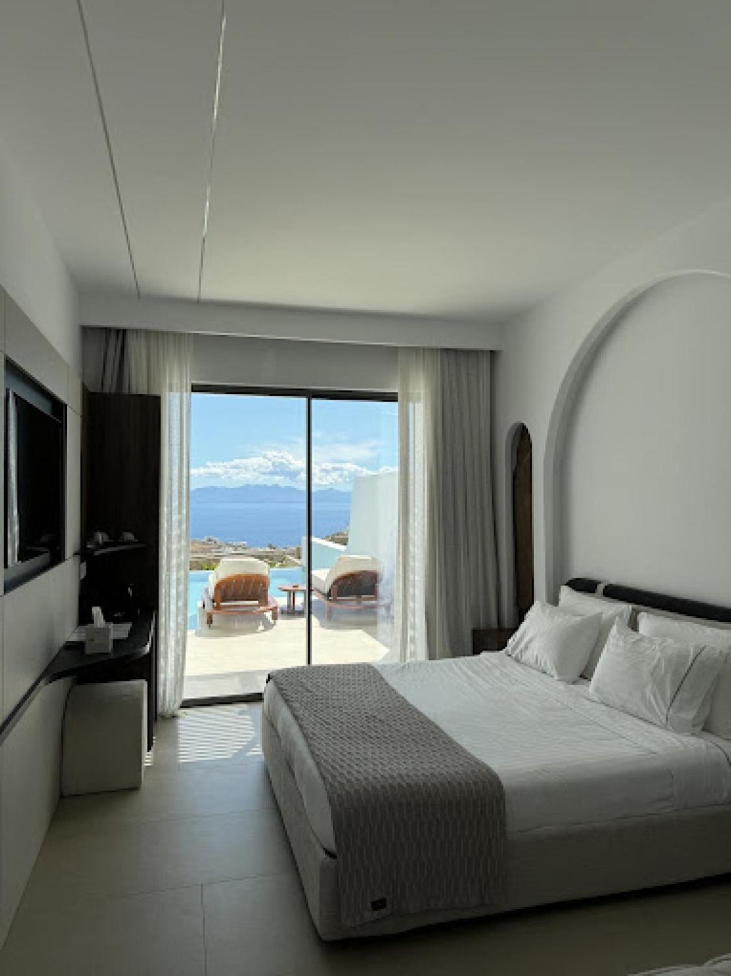 Muse Of Mykonos Luxury Suites Mykonos Town Екстер'єр фото