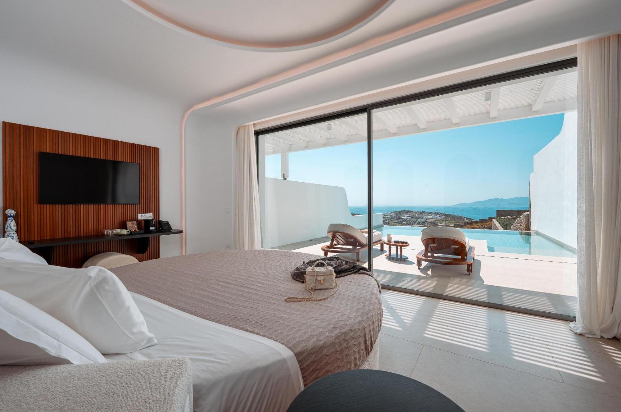 Muse Of Mykonos Luxury Suites Mykonos Town Екстер'єр фото