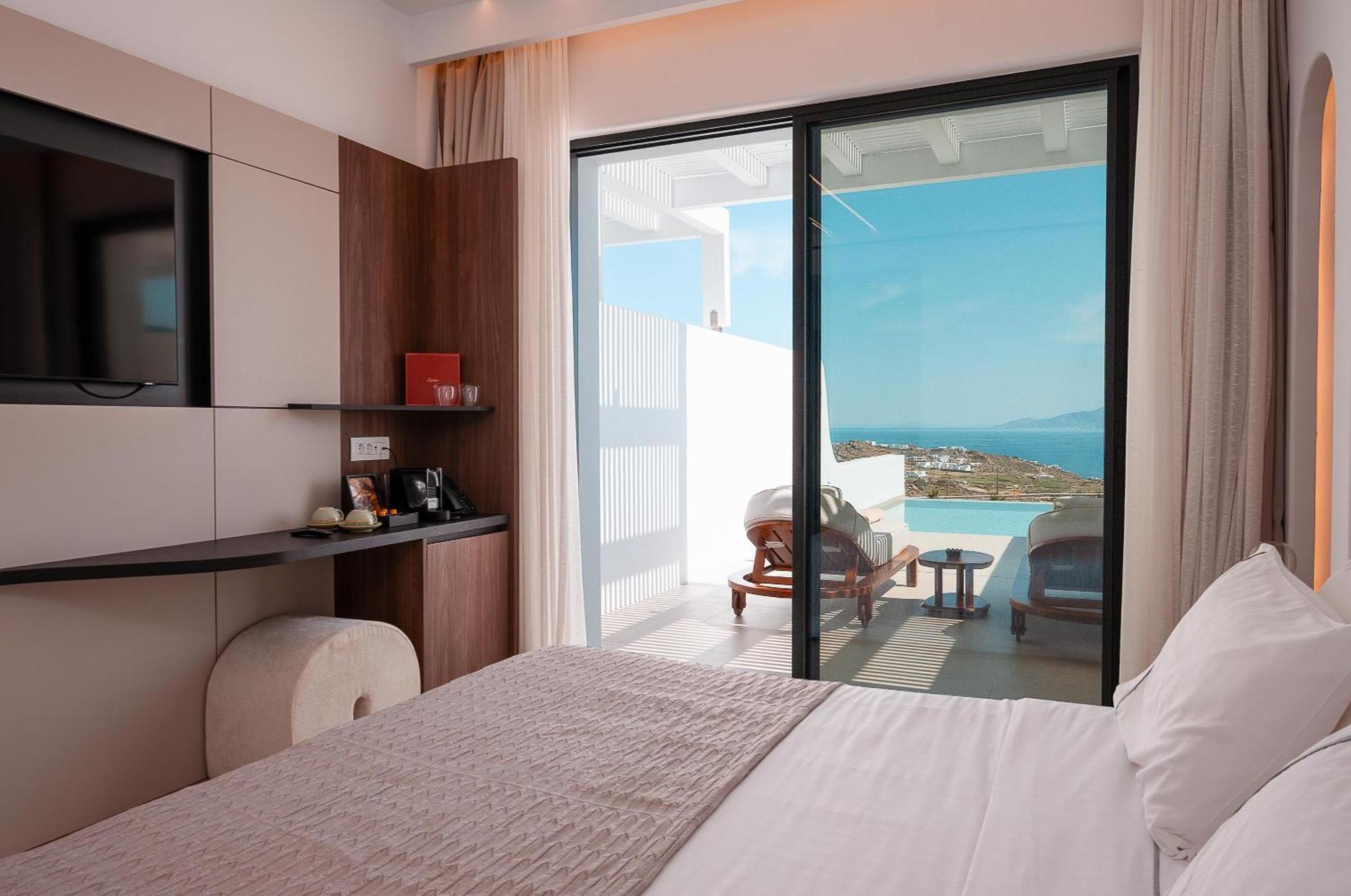Muse Of Mykonos Luxury Suites Mykonos Town Екстер'єр фото