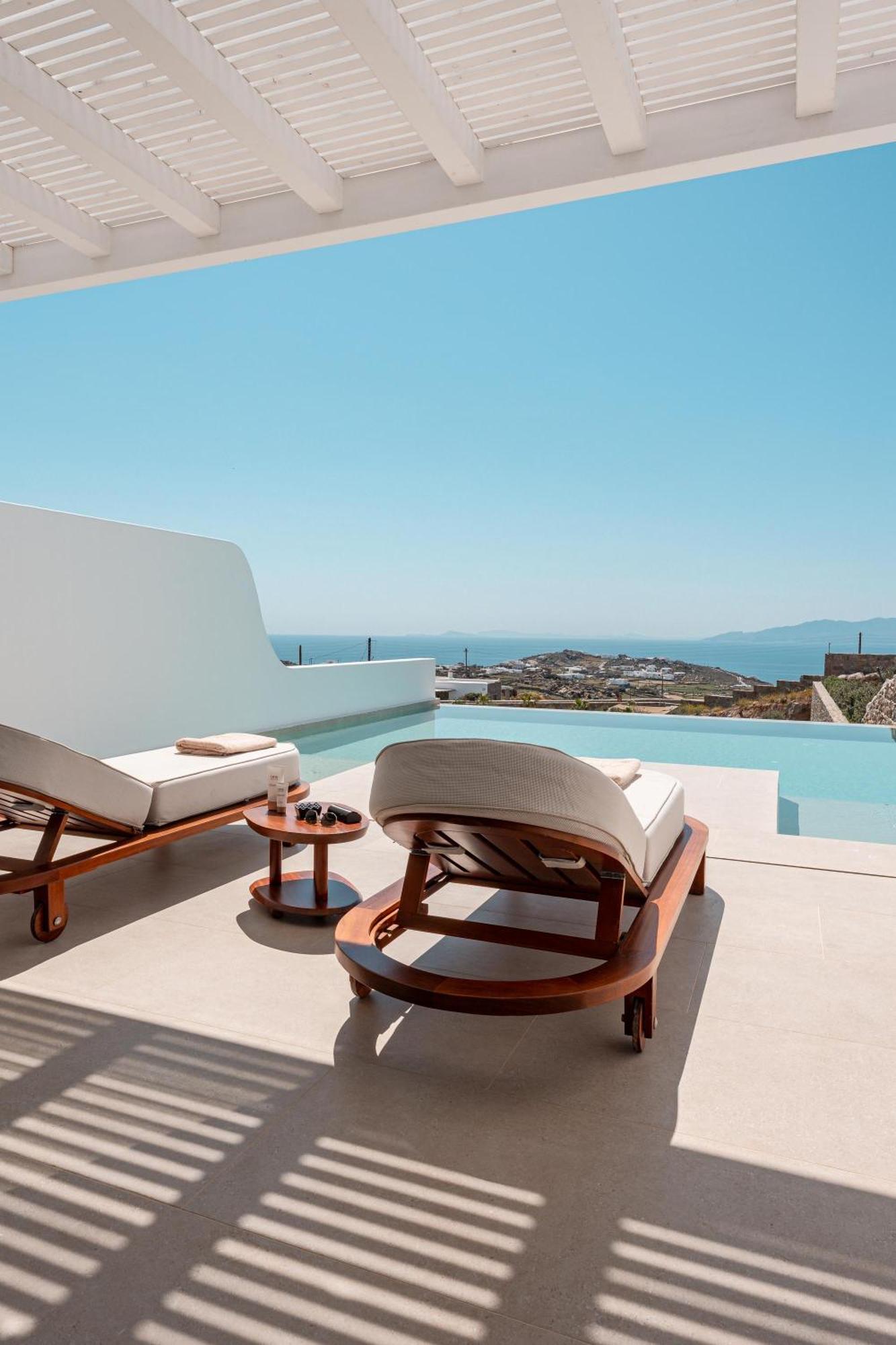 Muse Of Mykonos Luxury Suites Mykonos Town Екстер'єр фото