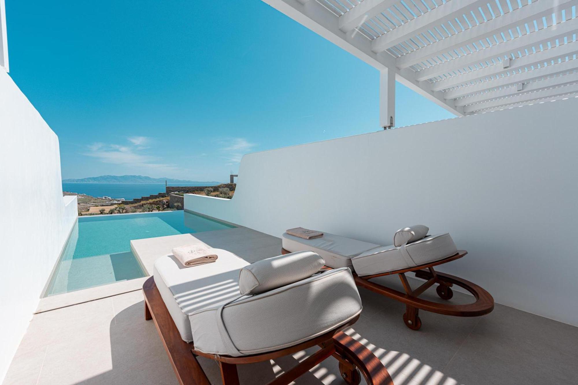 Muse Of Mykonos Luxury Suites Mykonos Town Екстер'єр фото
