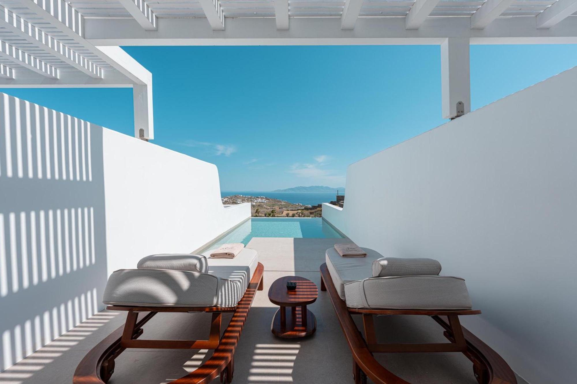 Muse Of Mykonos Luxury Suites Mykonos Town Екстер'єр фото