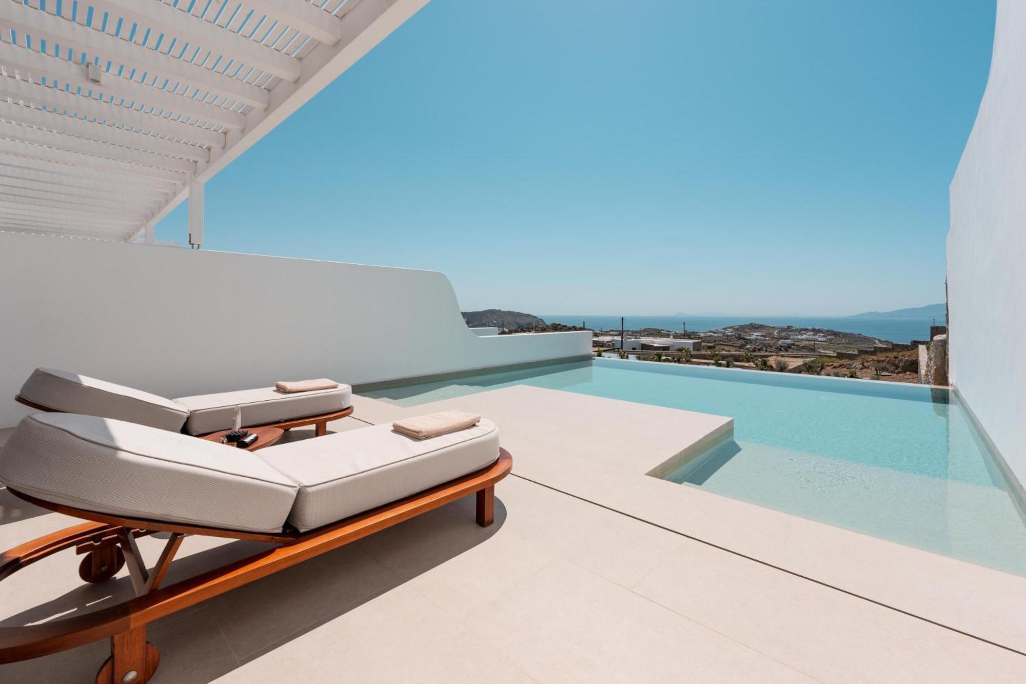 Muse Of Mykonos Luxury Suites Mykonos Town Екстер'єр фото