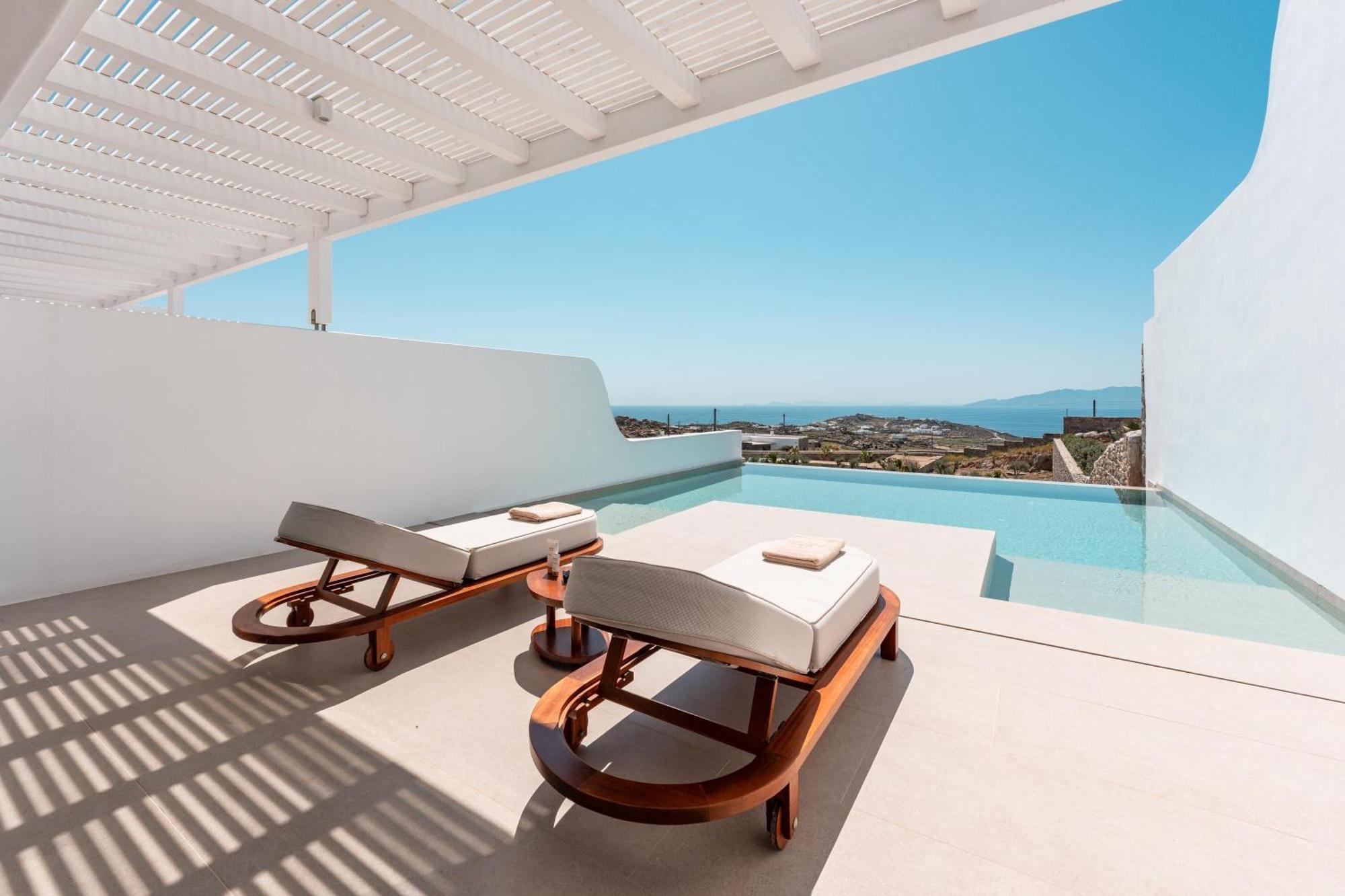 Muse Of Mykonos Luxury Suites Mykonos Town Екстер'єр фото